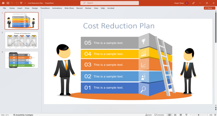 Project Cost Reduction Plan