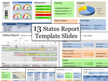 Status Report Template - PowerPoint