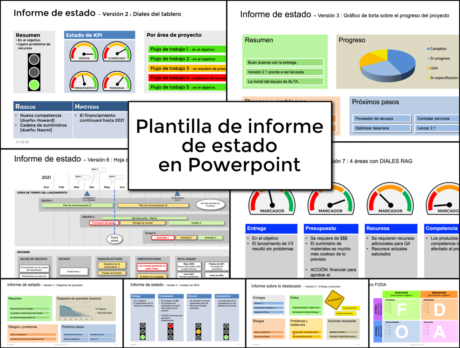 Las 10 Mejores Plantillas De Informes De Estado Diari 8367